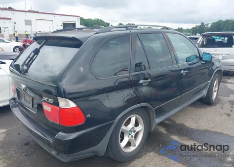 2001 BMW X5 3.0I из США, поврежденный, VIN WBAFA53531LM74453
